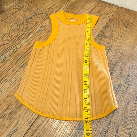 Yellow Ribbed Sleeveless Top - BDG Urban Outfitters (Size S) - Picture 5 of 8
